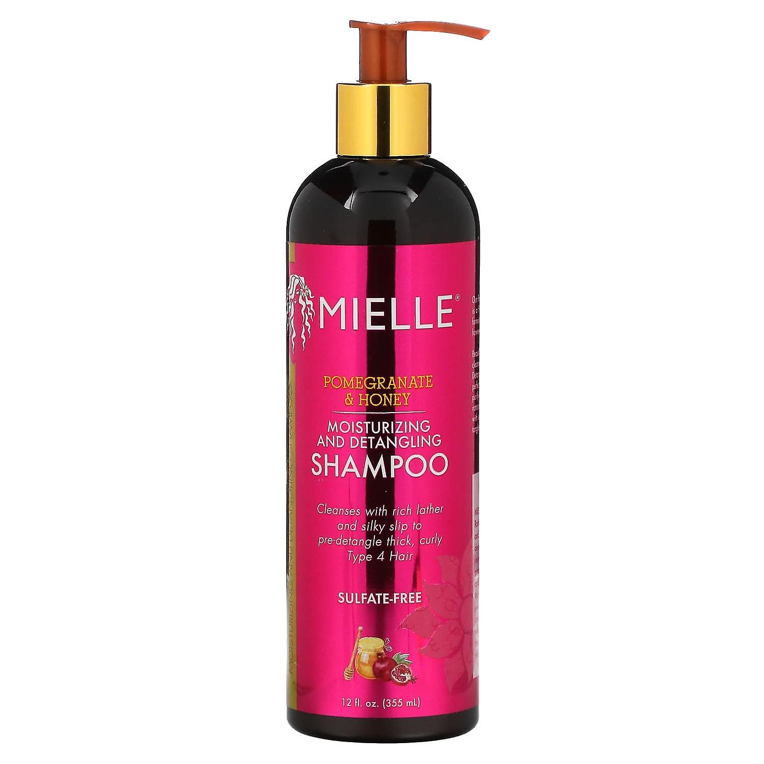 Mielle, Moisturizing and Detangling Shampoo, Pomegranate & Honey, 12 fl oz (355 ml)
