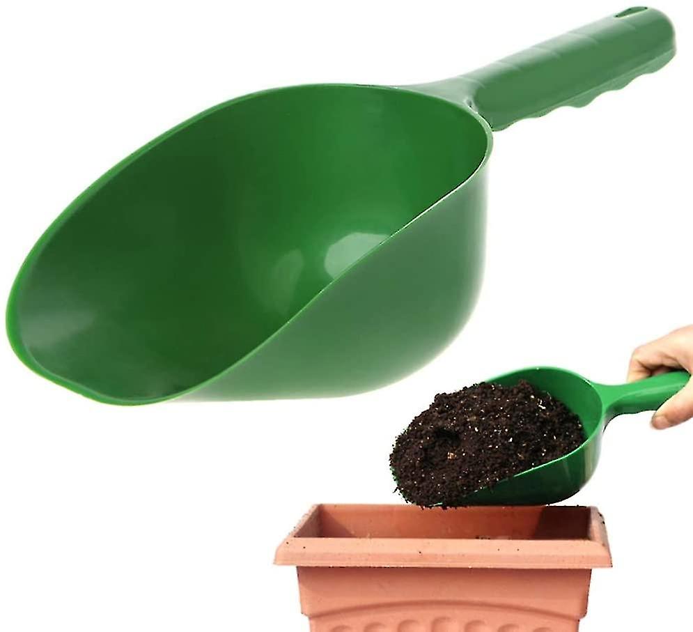Garden Scoop Multi-function Plastic Shovel Spoon Digging Cultivation - Green Tool