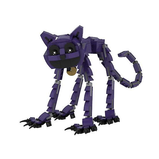 Children Building Block Toy Animal Shape Colorful Smooth Anti-crack Hand-eye Coordination Training Entertainment Interactive Building Bricks