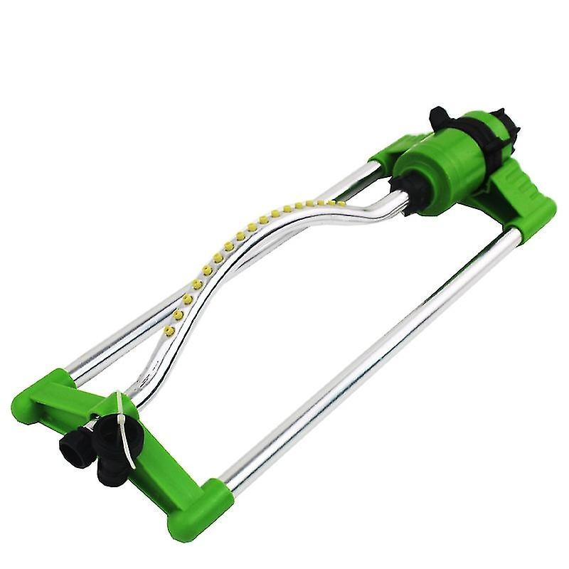 17-hole copper nozzle automatic swing sprinkler garden watering flower watering high-speed rail beam