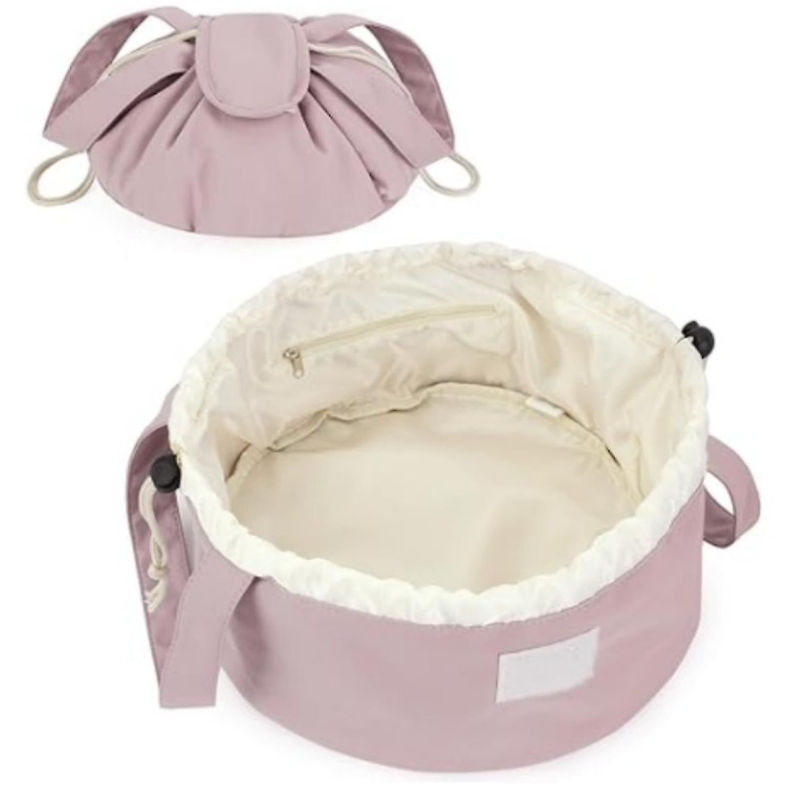 Barrel Drawstring Cosmetic Bag Large Cosmetic Bag Cosmetic Bag Women's Toiletries Storage Box