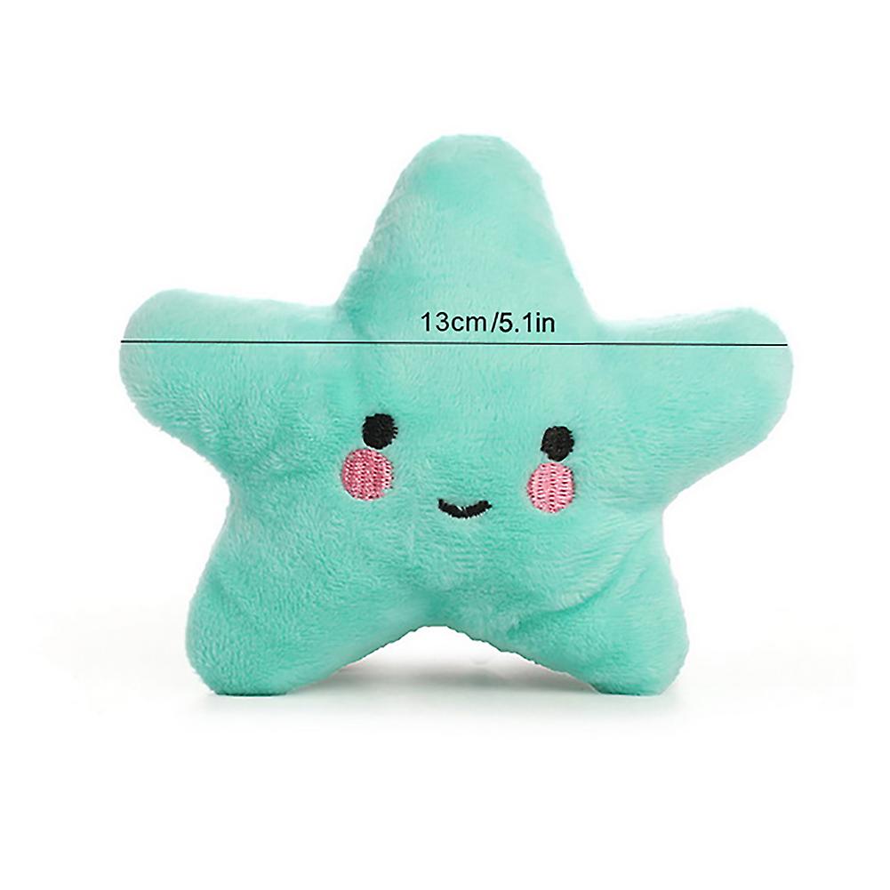 Pet Dog Chew Toy Plush Star Shaped Soft Cute Dog Cat Chew Puppy Toys