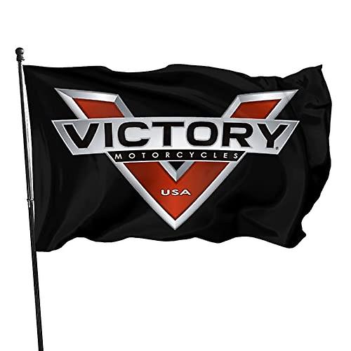 النصر الدراجات النارية الشعار في الهواء الطلق أعلام الحديقة أعلام ساحة العلم علم الحزب راية نسيم العلم الجدة يارد تسجيل الديكور راية 3x5 قدم BD011731
