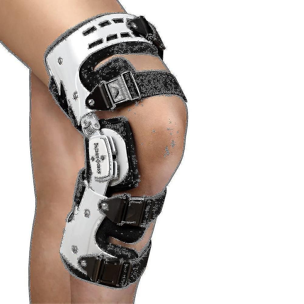 Knæbøjle hængselstabilisator Justerbar restitutionsstøtte til ACL MCL PCL-skade Menisk tåregigt