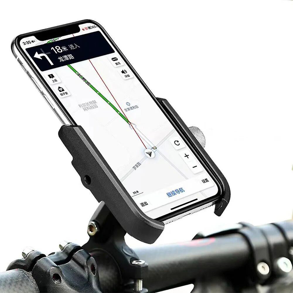 Voor Kawasaki Z650 Z750 Z800 Z900 Z1000 Z250 Z400 Motorcycle CNC Stuur Spiegel Mobiele Telefoon Beugel GPS Standhouder (Kleur : Mirror type Black
