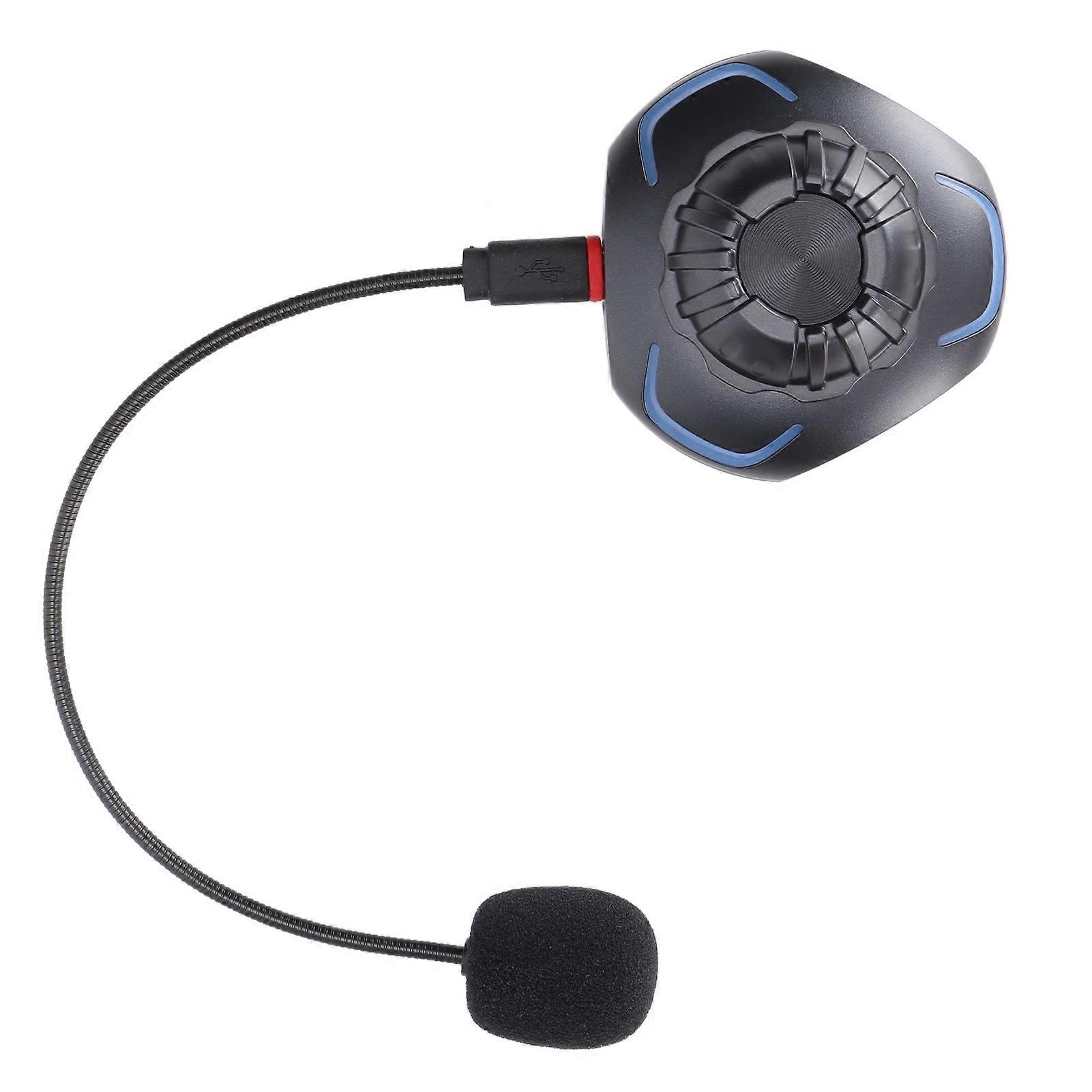 Motorcycle Helmet Headset BT 5.0 Waterproof Bone Conduction Motorcycle Helmet Headset