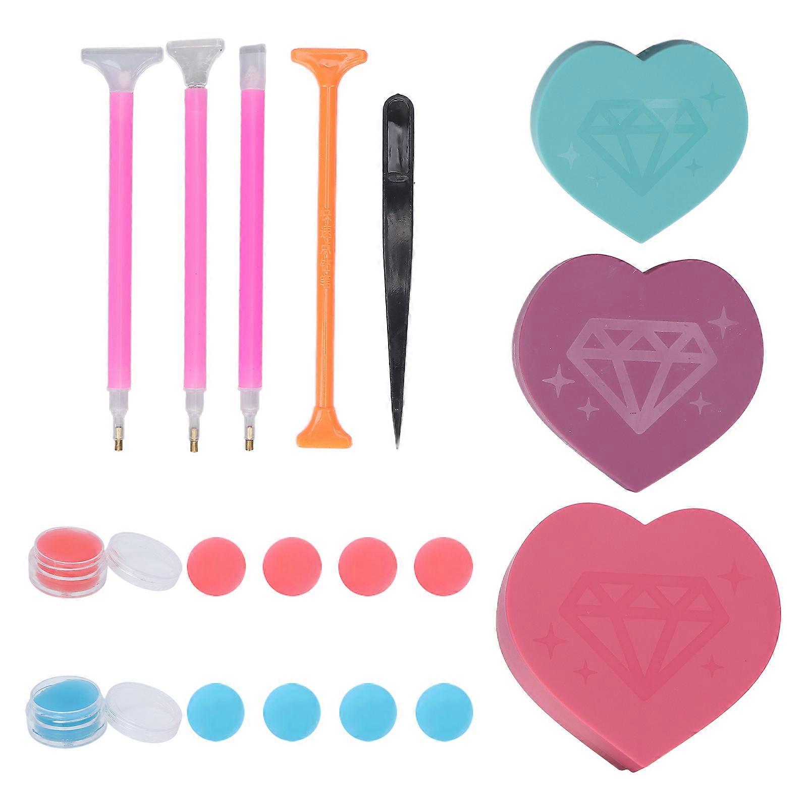 Professional Rhinestone Painting Tool Plastic Bead Sorting Trays Manicure Accessories Toolsblue