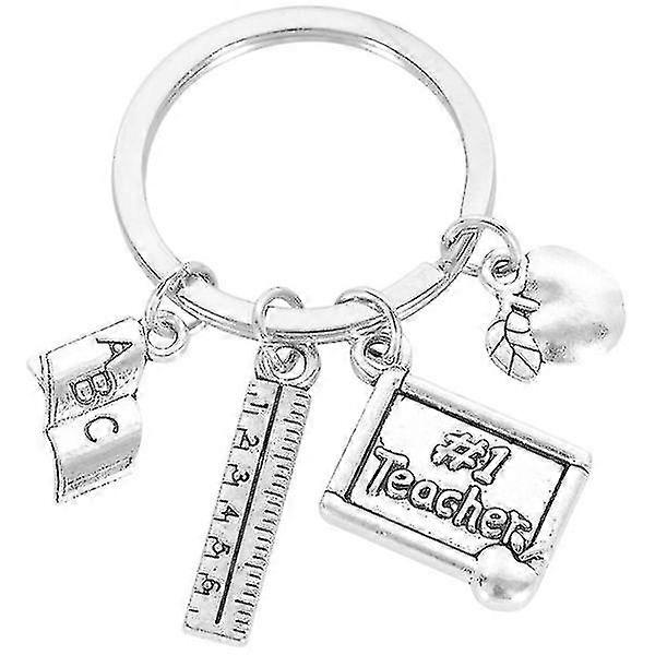Teacher's Day Gift Key Chains Creative Pendants Ornament Key Ring Accessory