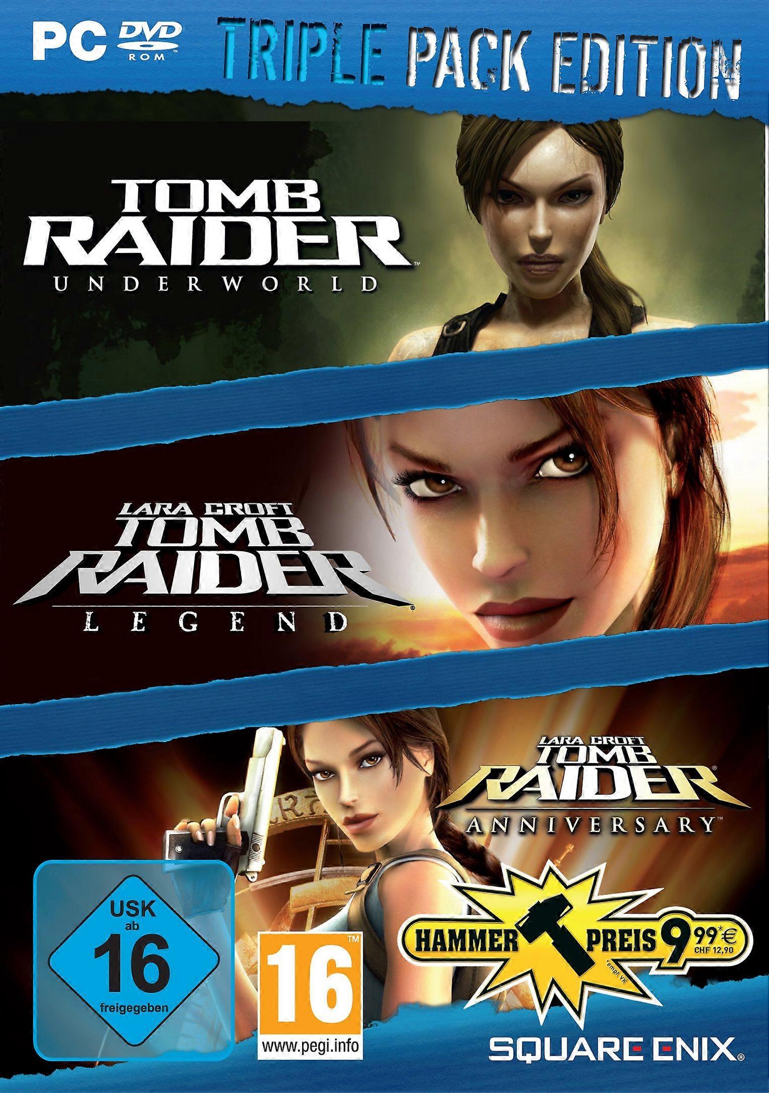 Tomb Raider - Lara Croft Trilogie - PC CD - New & Sealed