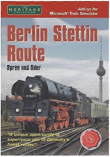 Berlin Stettin Route Add-On for Microsoft Train Simulator (PC CD) - New & Sealed