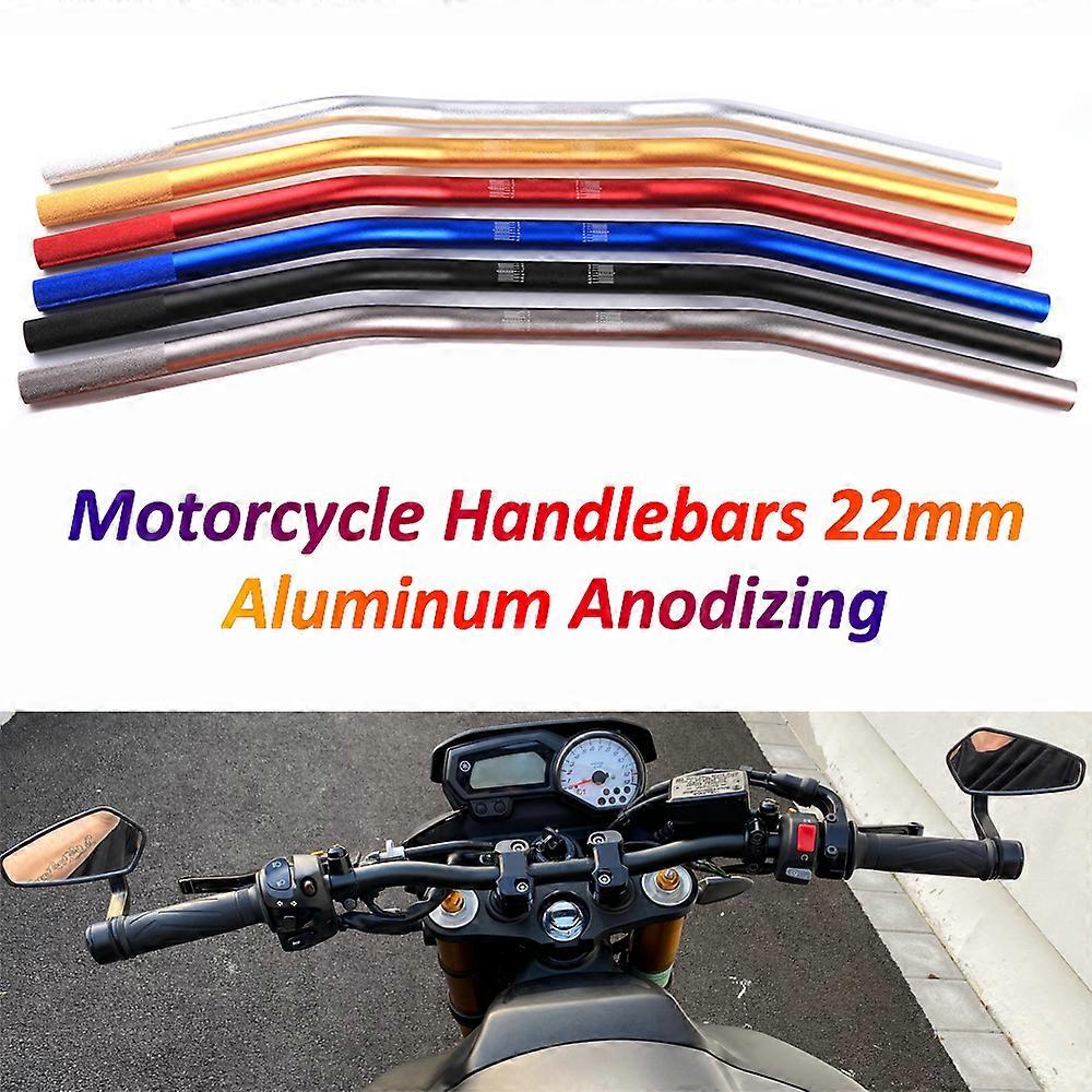 Universal Motorcycle Handlebar Renthal 22mm CNC Anodizing Handle Bar For Z800 Z900 CB500X FZ6