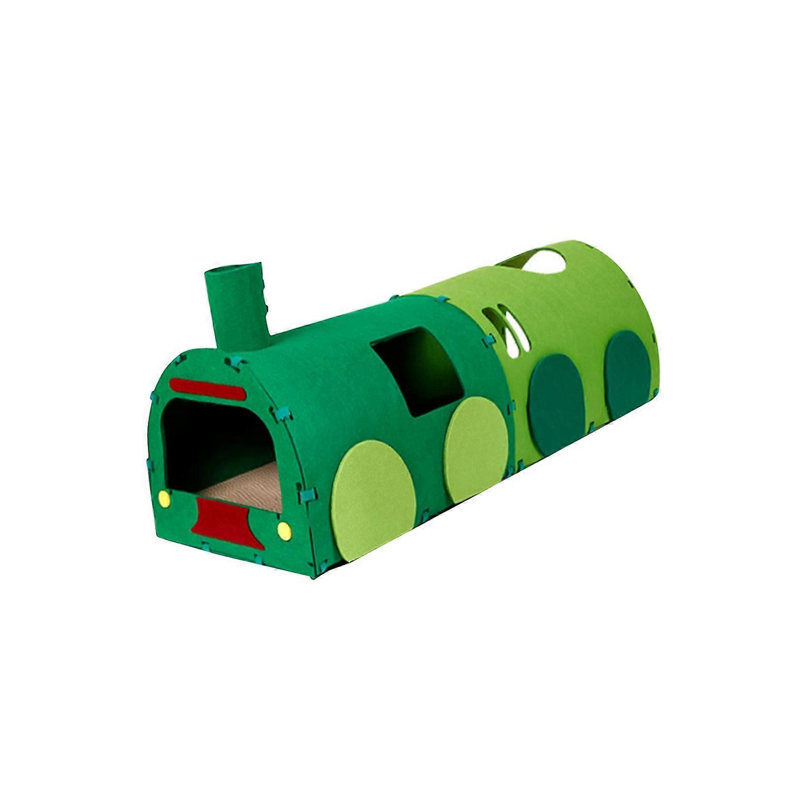 Cat Tunnel Cat Bed Cat Scratching Board Hideout for Rabbits Puppy Exercising