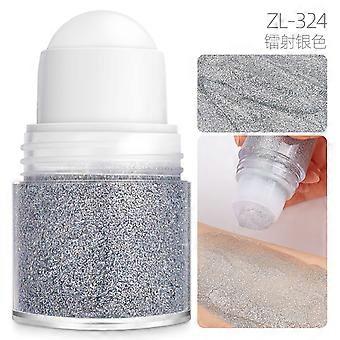 Glänzendes Puder Gel Pailletten Haar Körper Gesicht Haar Glitzerndes Puder Lidschatten Creme Make-up Tanz 20ml