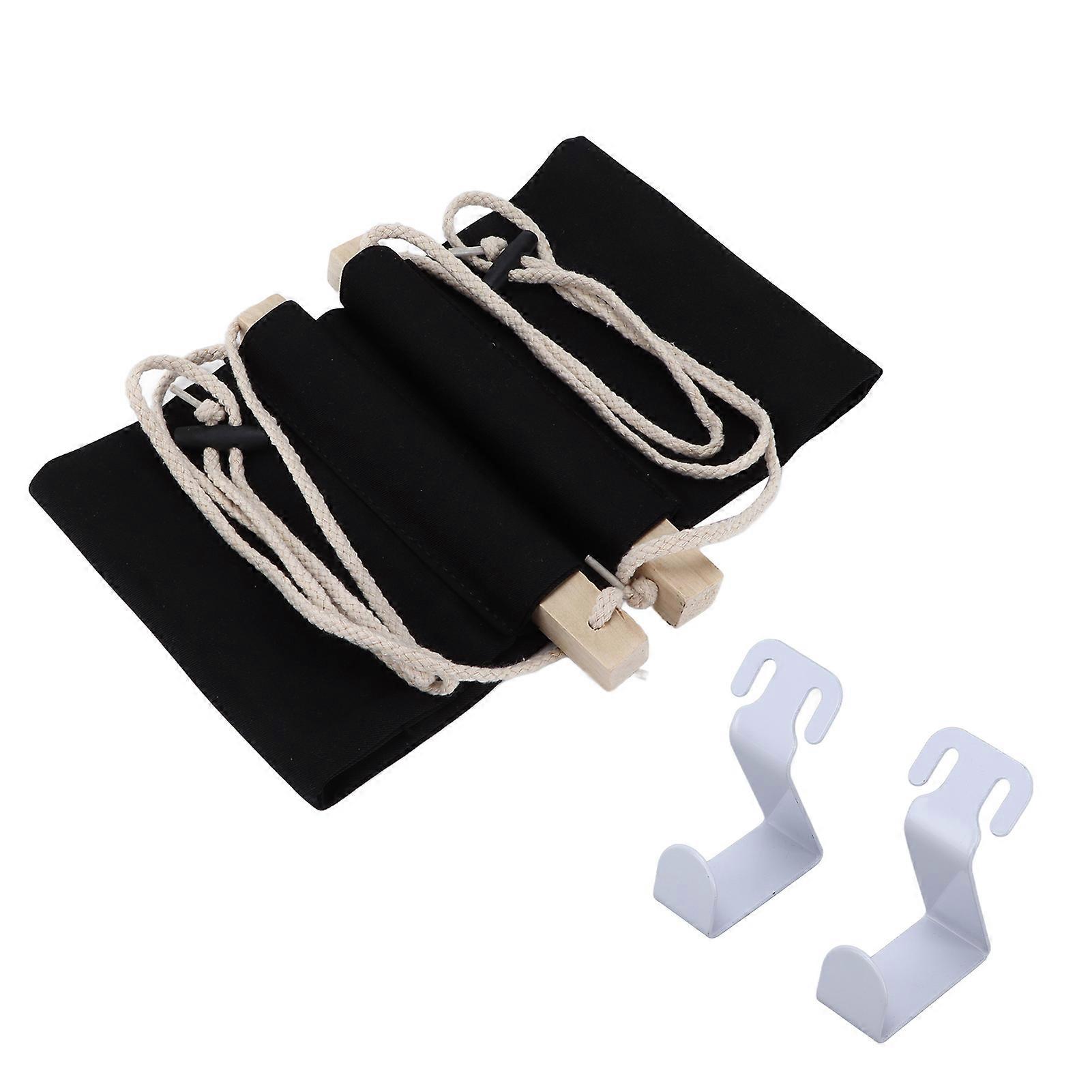 Foot Hammock Portable Durable Practical Office Under Desk Footrest Stand FootstoolBlack