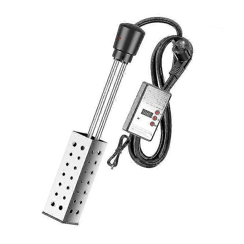 2500W Immersion Heater with Automatic Timer, Safe Pool Heating Solution