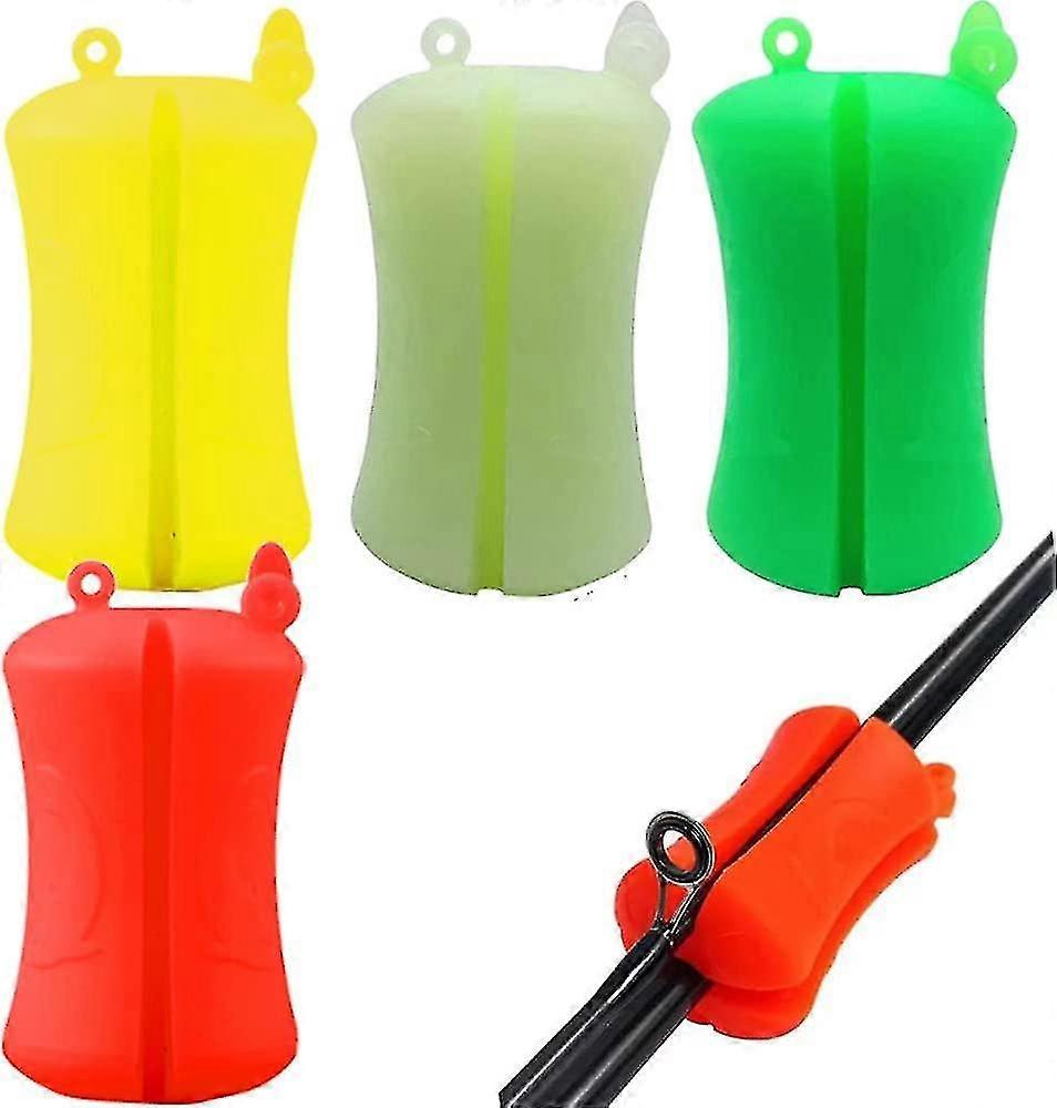 Vara de pesca portátil com bola fixa, clipe de vara de pesca reutilizável, prendedor antiderrapante e resistente ao desgaste, clipe de encadernação para acessórios de pesca em barco