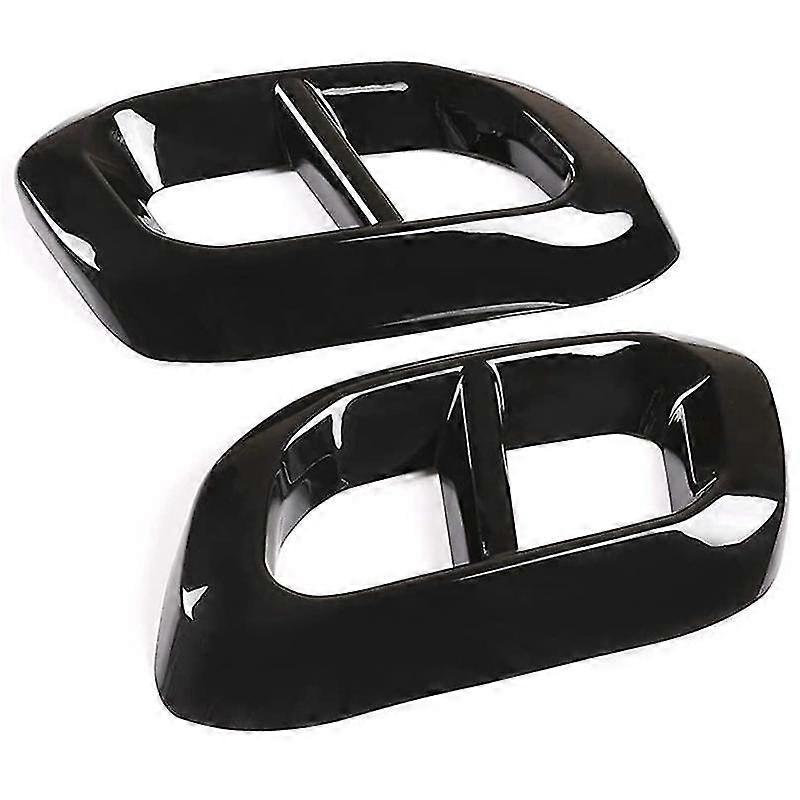 Auspuffrohrabdeckung Edelstahl Für Mercedes GLC GLE GLS - 2 Stück Schwarz