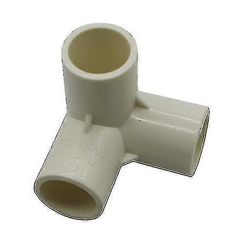 1pc Pvc Three Dimensional Tees Inner Diameter 20mm,25mm,32mm Pvc Pipe Fittings Home Garden Irrigation Water Connectors Diy Tool
