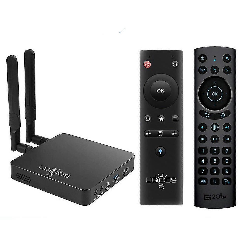 Am6b plus tv box amlogic s922x-j android 9.0 ddr4 4gb ram 32gb wifi6 1000m bt5.0 ott 4k am6 plus tvbox