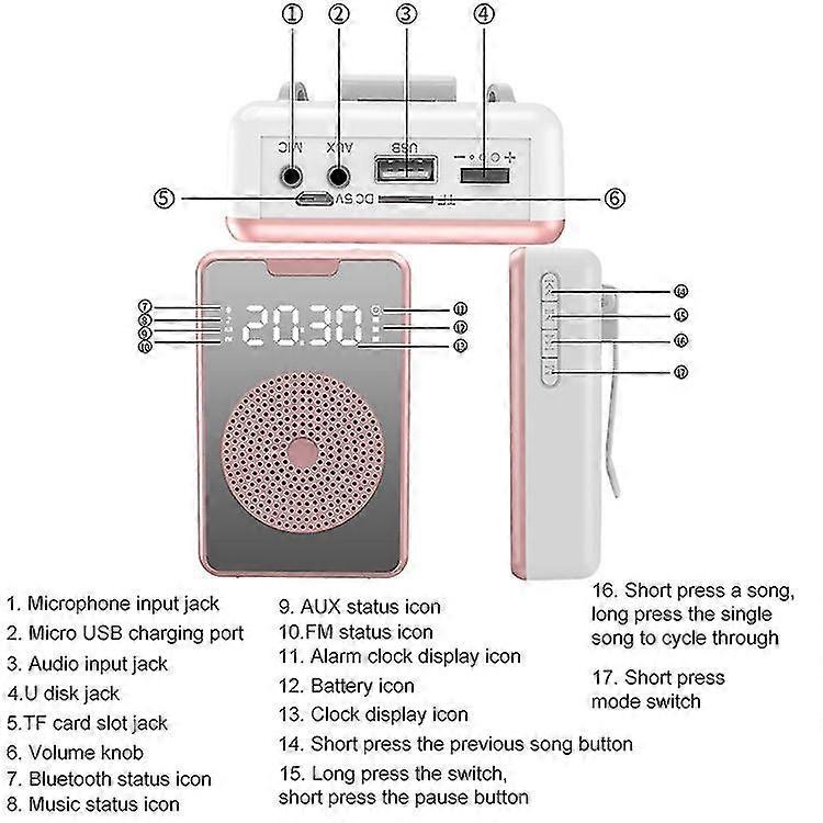 Portable Teacher Loudspeaker, Wired Version