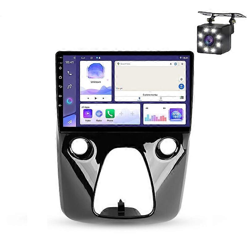 Car Radio Multimedia For Peugeot 108 Toyota Aygo B40 2014-2021 Video Player Carplay GPS