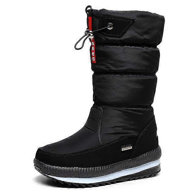 Women snow boots 2024 platform winter boots thick plush waterproof non-slip boots fashion winter shoes warm fur botas mujer