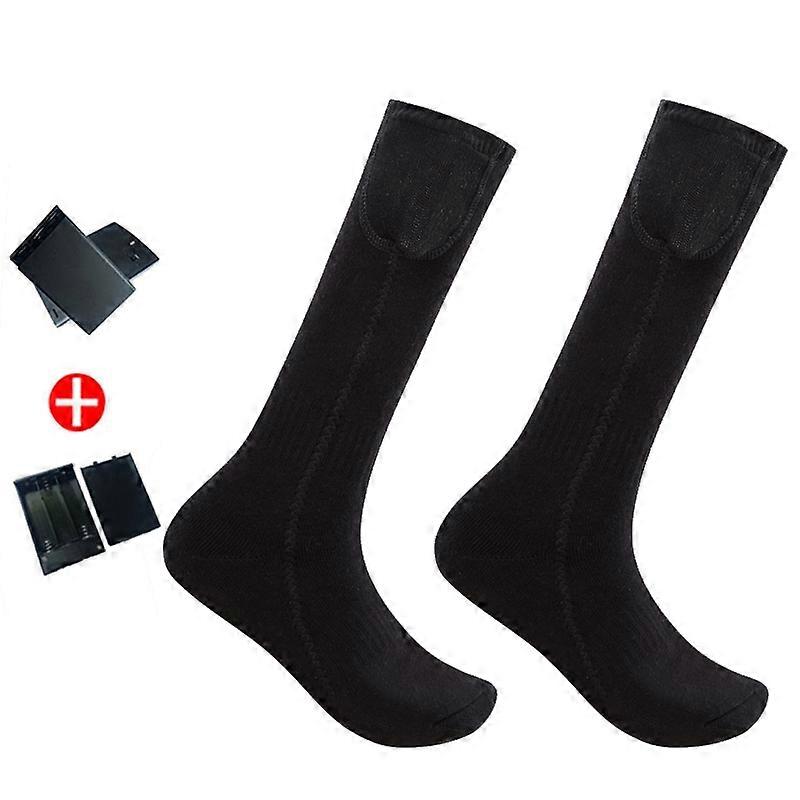 Y201 Heating Warm Tube Socks with Battery Box