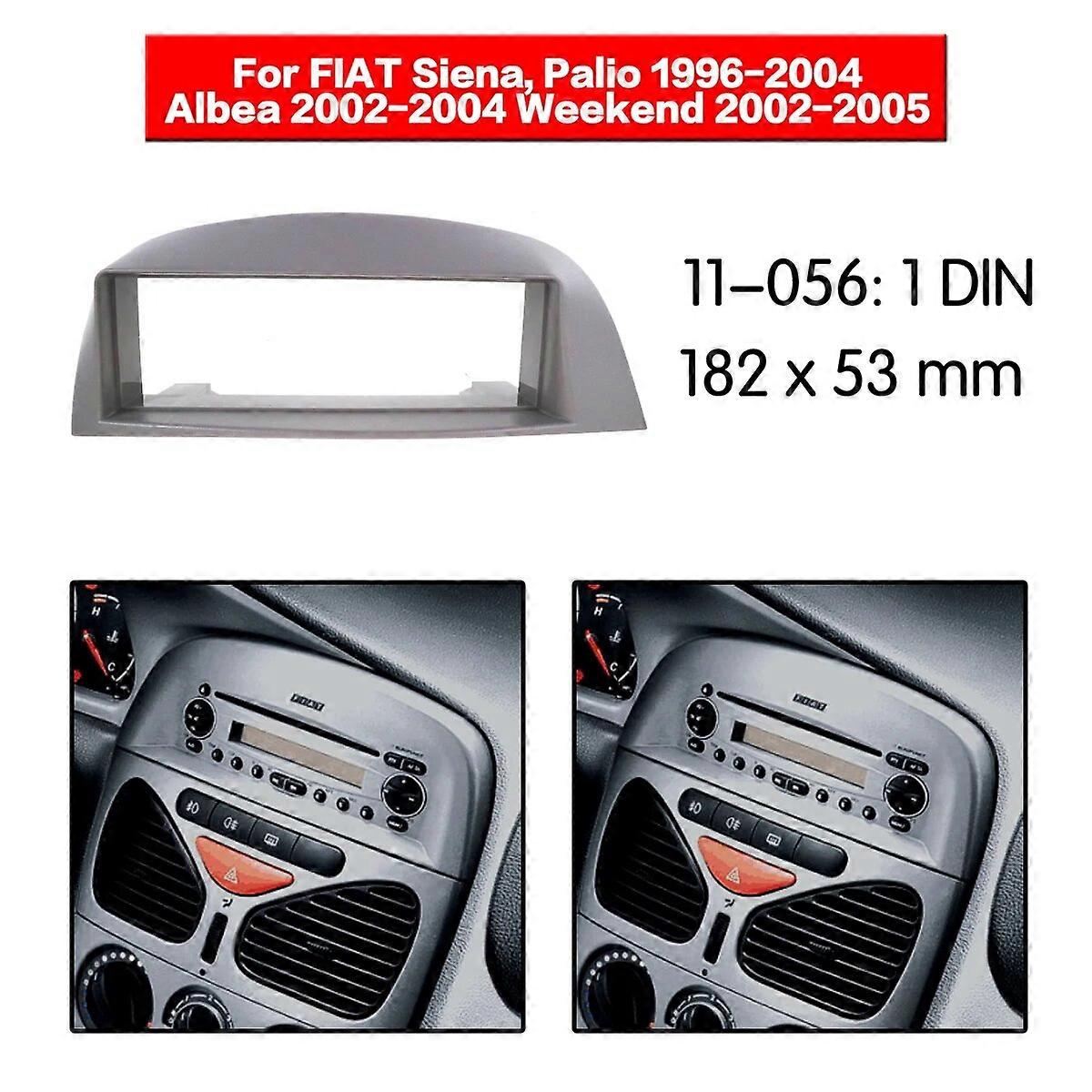 For Fiat Palio 1996-2004 Siena 2002-2004 Fascias Single-layer CD Card Machine Modification Bracket DVD Modification Face Frame