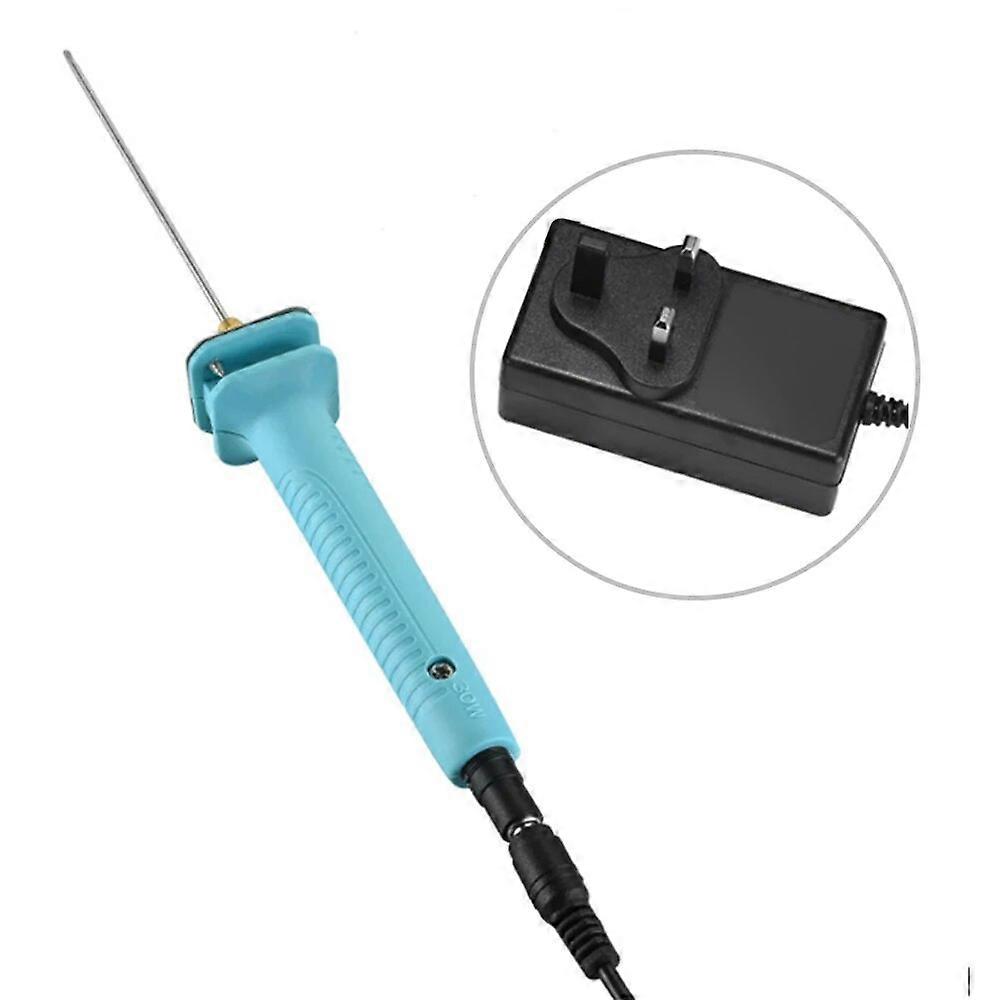 15W Handheld Electric Foam Cutter Portable Foam Cutting Pen Styrofoam Cutting Tool Engraver with Power Adapter (10cm/ 3.9in)