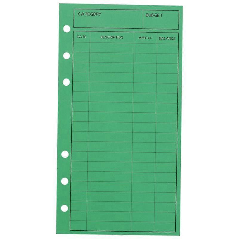 12 Budget Envelopes, Card Cash Envelope System, Save Money, Various Colors, Vertical Layout and Per