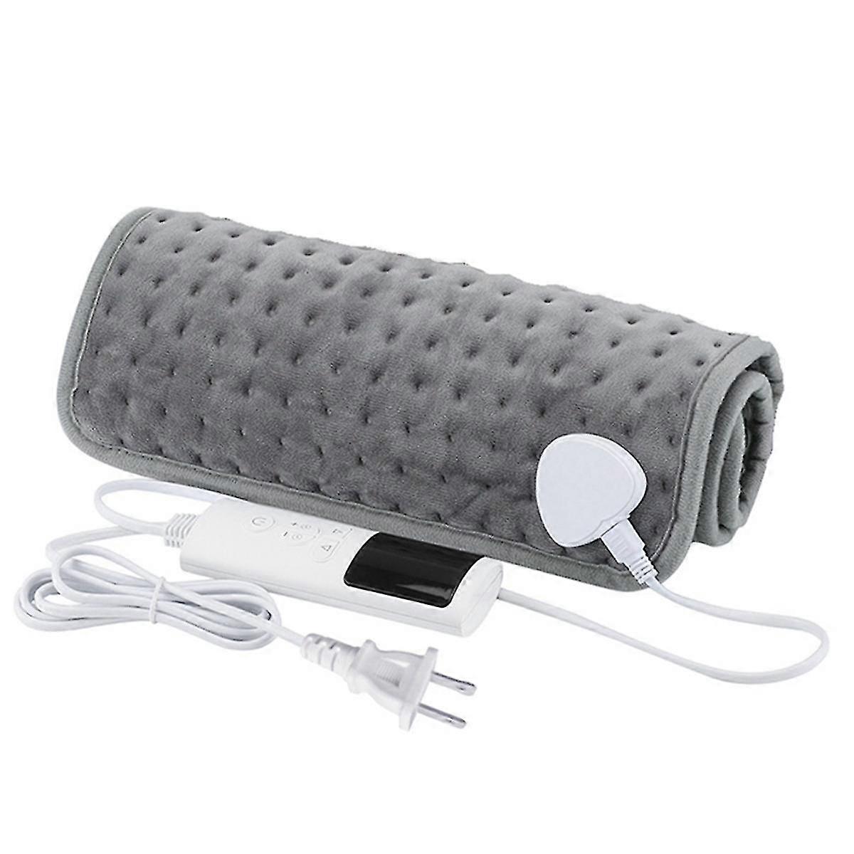 Timed Heating Pad, 9-Speed Temperature Adjustment, 4-Speed Warm Winter Insulation Blanket -US Plug