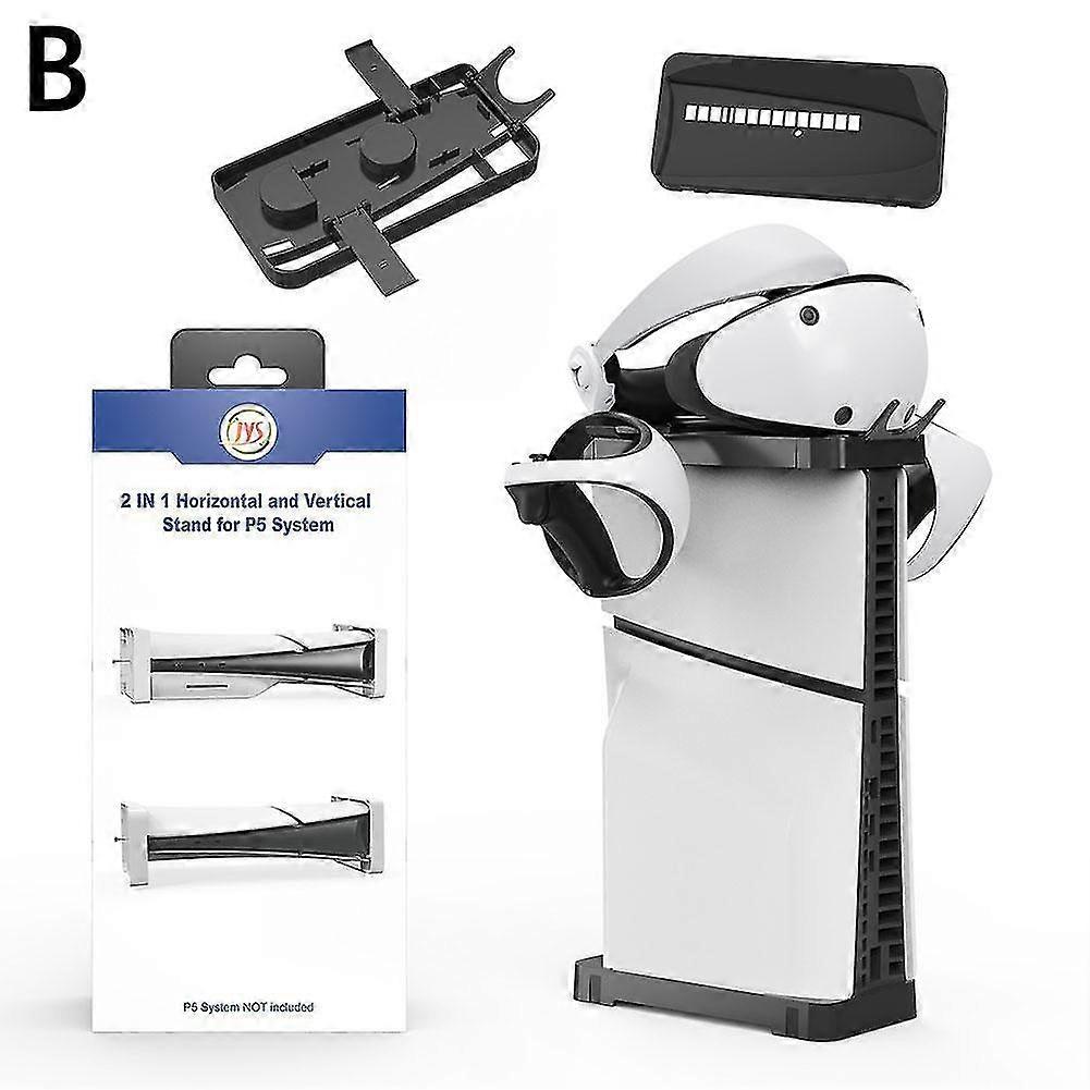 2-in-1 Horizontal Stand for Playstation 5 Slim Console, Vertical Stand for PS