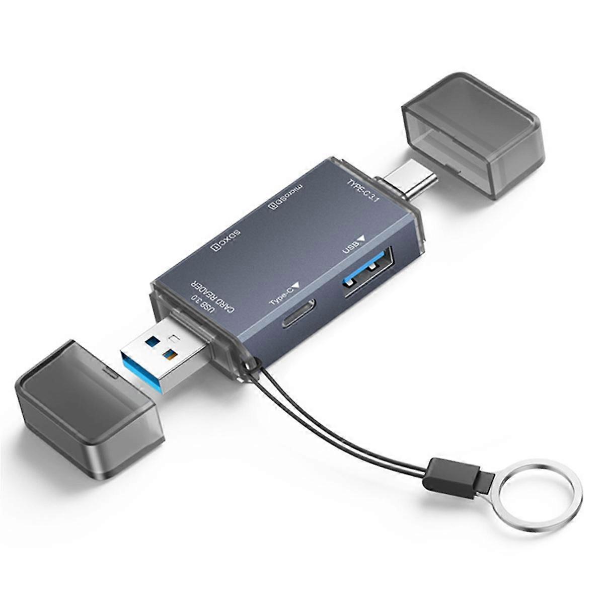Card Reader USB3.0 SD TF Card Reader USB Hub for PC Laptop SD Card Reader Smart Memory Cardreader