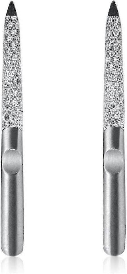 Stainless Steel Double Side Nail File For Salon