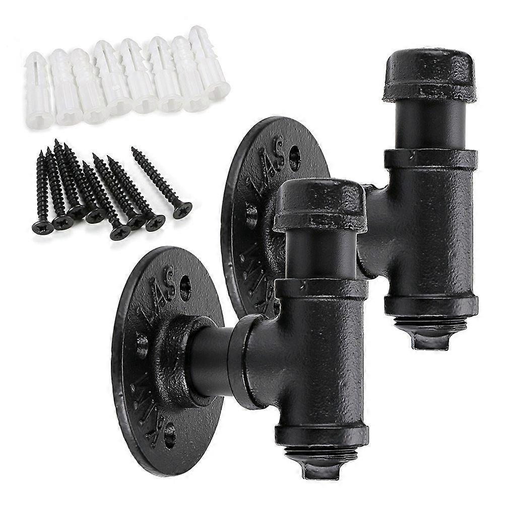 2Pcs Water Pipe Cabinet Door Handle Wardrobe Pull Handle Cupboard Door Handles Industrial Cabinet Knobs Drawer Knobs