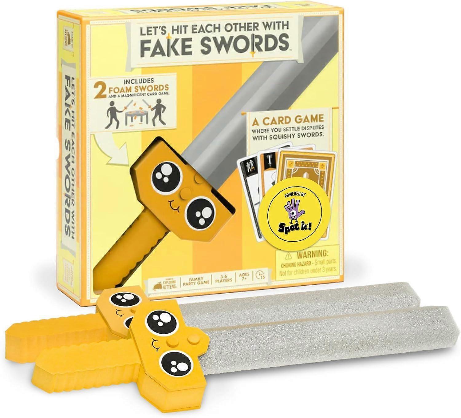 Let's Hit Each Other With Fake Swords (Small Box) Card Game