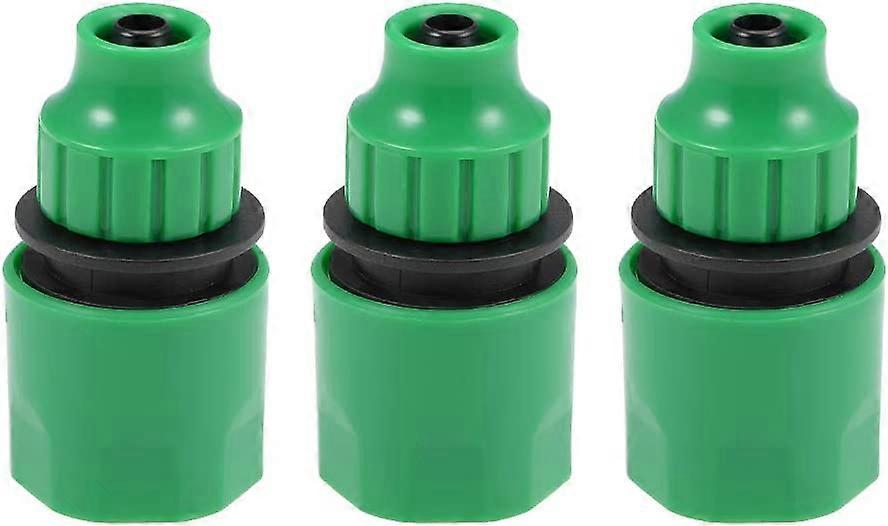 3 Pieces Quick Coupler Hose Adapter Fittings