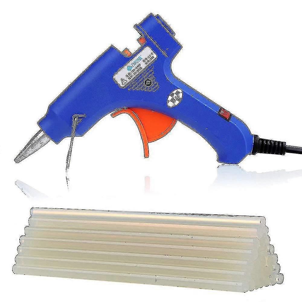 Glue Guns, Mini Hot Glue Gun Ac 110-230v High Temperature Melting Glue Gun Kit With 25 Glue Sticks Flexible Trigger For Diy Small Craft Projects&seali