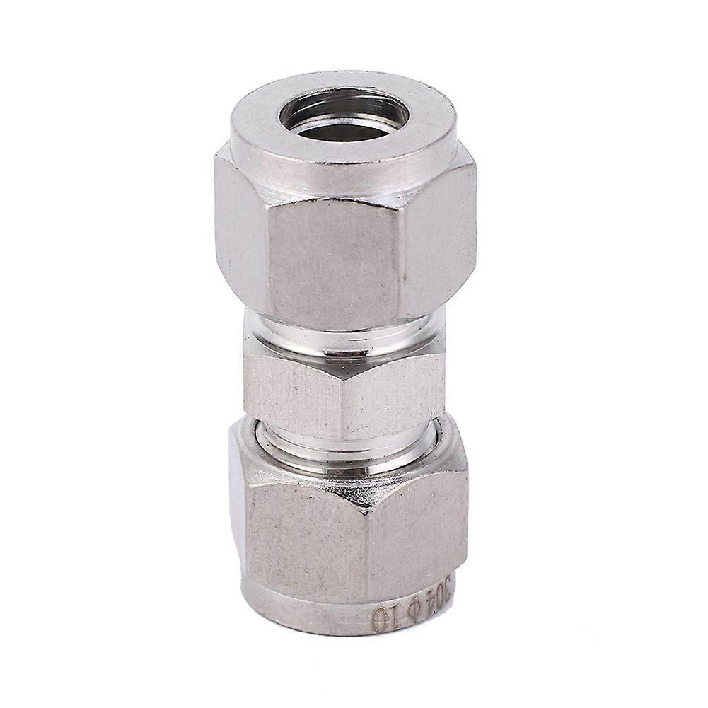 Luftschlauchanschluss gerader Typ 304 Edelstahl Pneumatikverschraubung 4 mm / 6 mm / 8 mm / 10 mm / 12 mm 10 mm