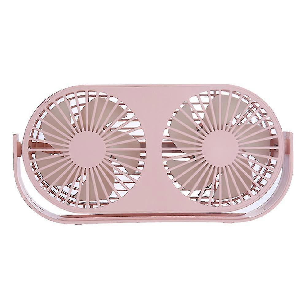 Double Fan Blades Mini Usb Desk Fan Aromatherapy Tables Perfect Fan For The Office Home