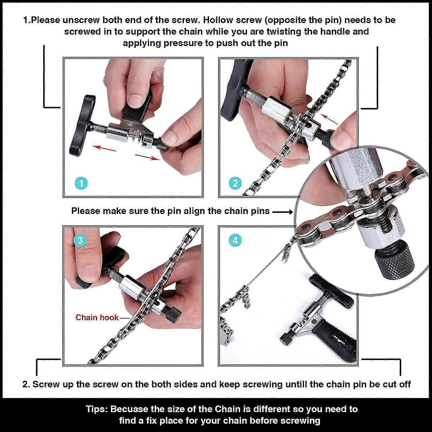 Bike Chain Repair Tool For 7 8 9 10 Speed