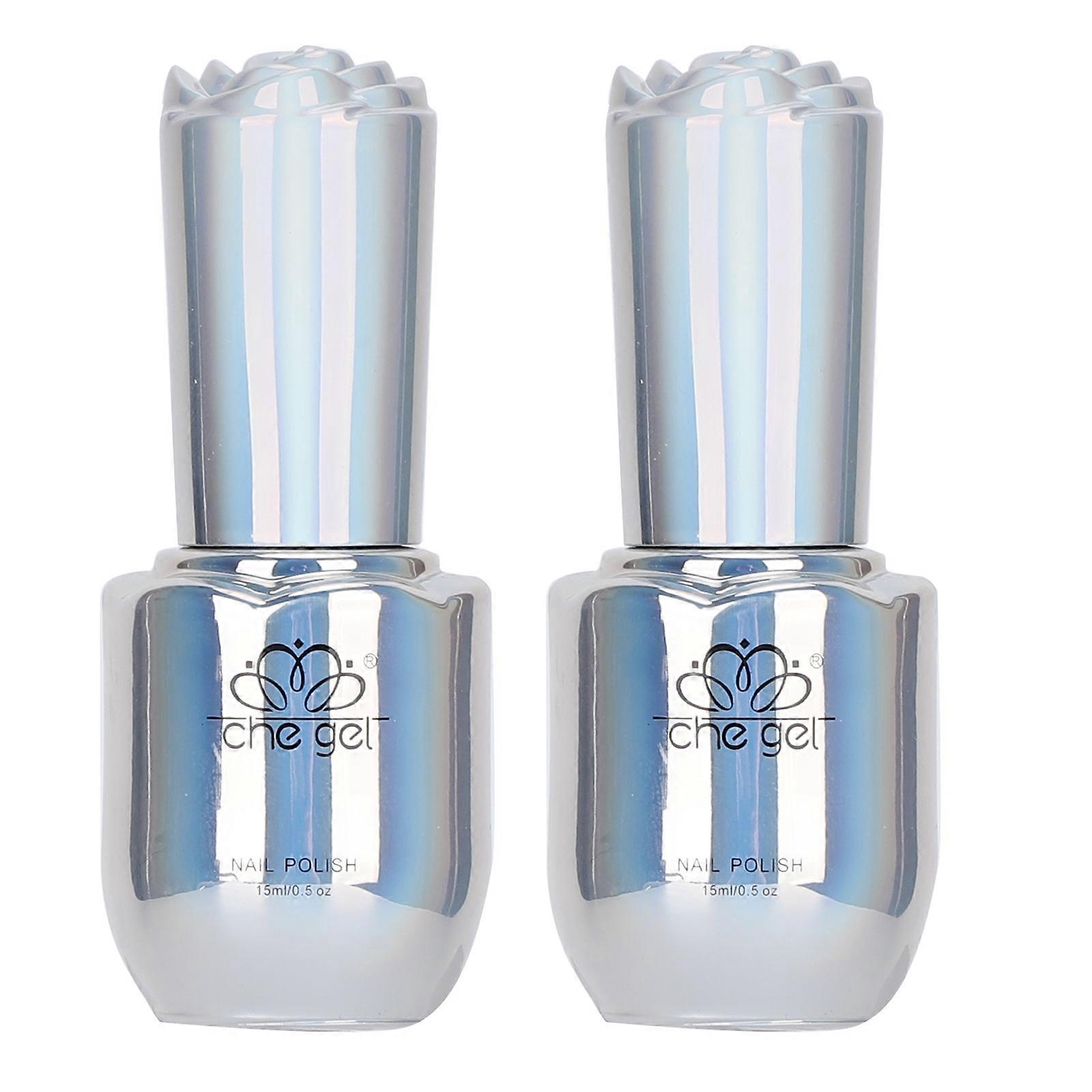 Nail Top Base Coat Matte Varnish Nail Polish Set No Wipe UV Gel Manicure Tool 15ml