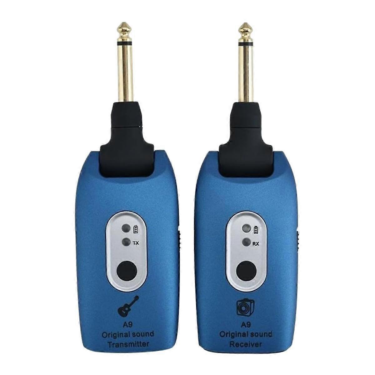 2.4GHz Wireless Guitar System Rechargeable Audio Wireless Transmitter Receiver for Electric Guitar