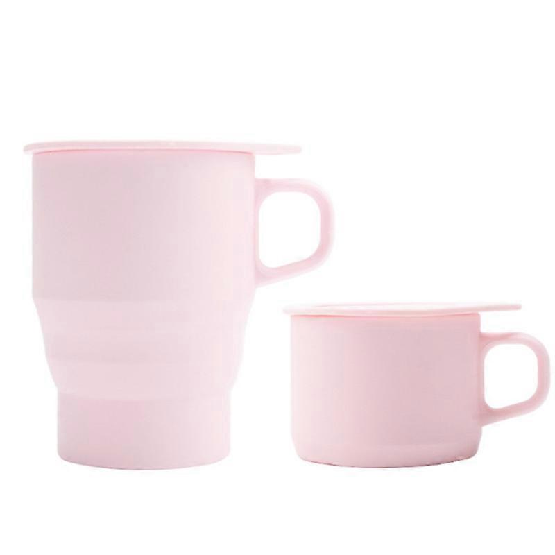 Pipetli Katlanabilir Seyahat Bardağı 300ml - Sıcak ve Soğuk İçecekler için Yeniden Kullanılabilir Cep Boyu Silikon Şişe - Kamp ve Yürüyüş için Mükemmel - Microw