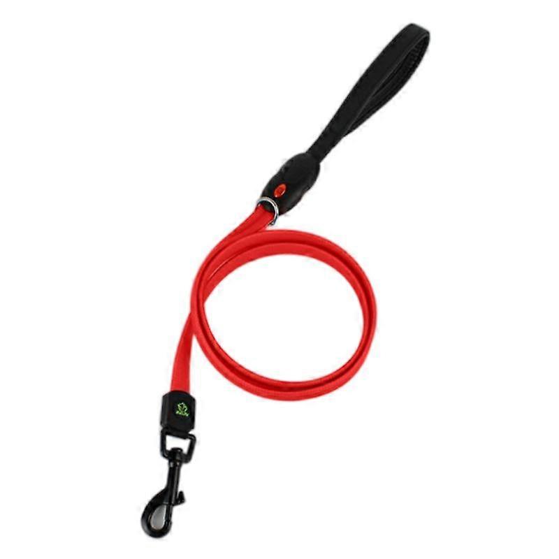 evago LED Dog Leash - USB Rechargeable - Available in 3 Colors & 2 Sizes - Makes Your Dog Visible, Safe & Seen