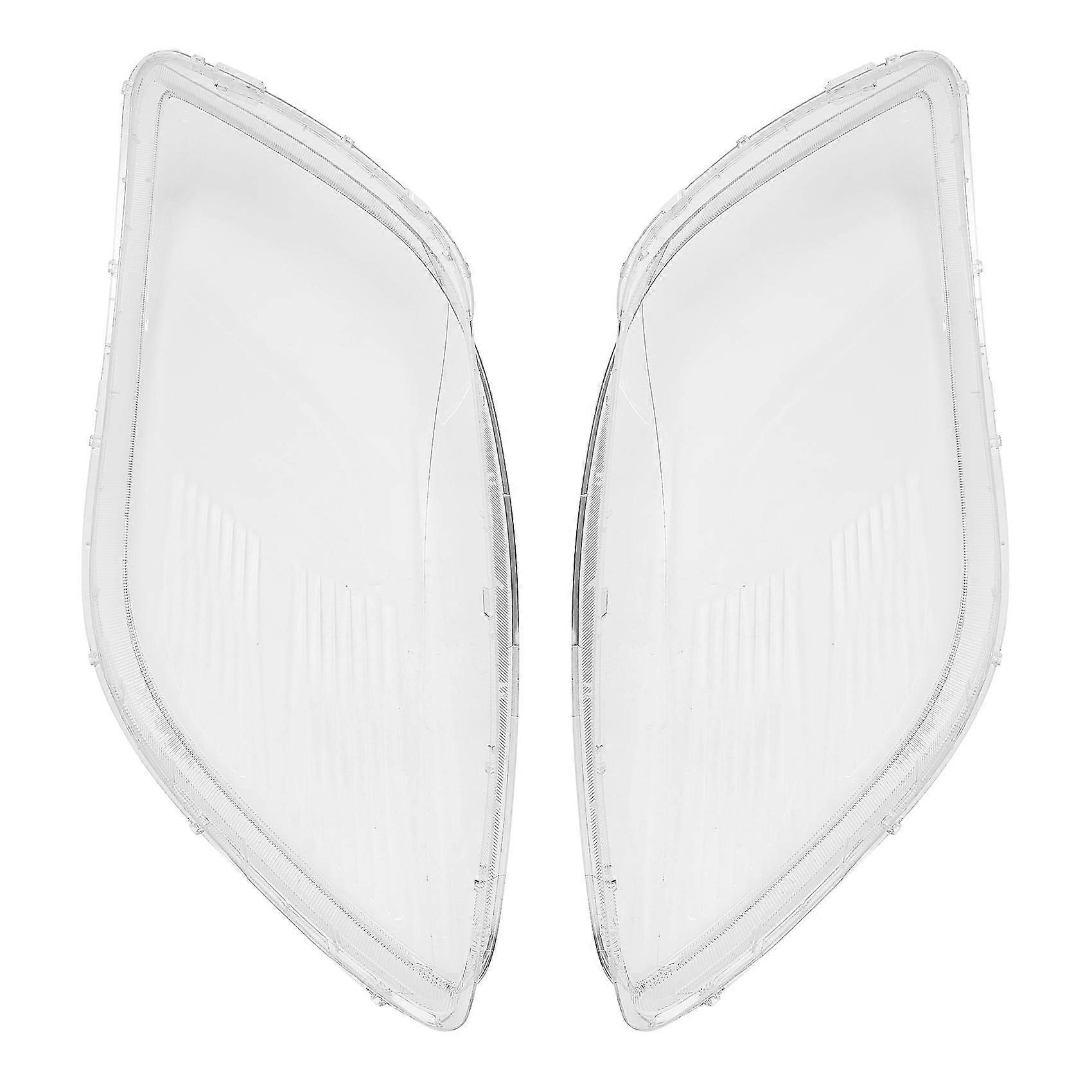 2pcs Car Left And Right Side Headlight Clear Lens Lamp Shade Shell Cover For Yaris 2008 2009 2010 2011 Y