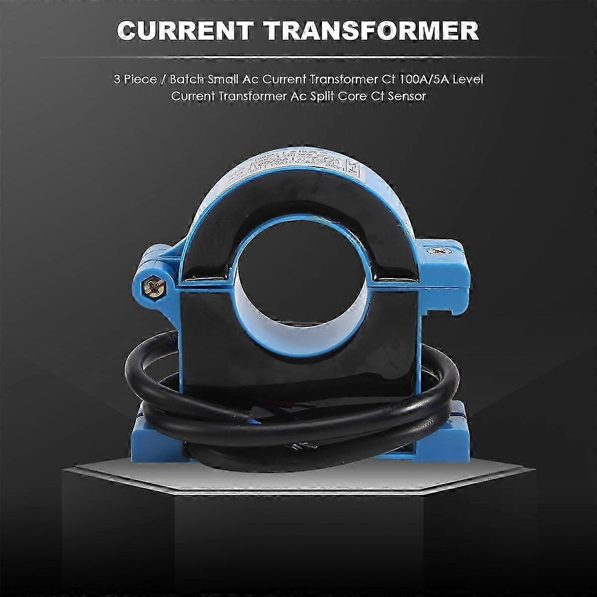 3 Piece / Batch Small Ac Current Transformer Ct 100A/5A Level Current ...