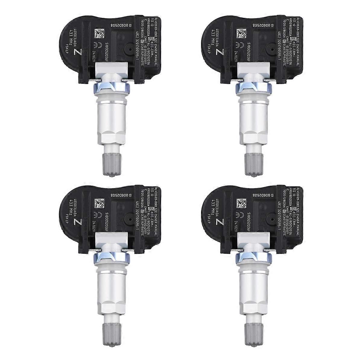 4Pcs Car TPMS Sensor 40700-3JA0A for Q50 Q60 Tire Pressure Sensor Monitoring System