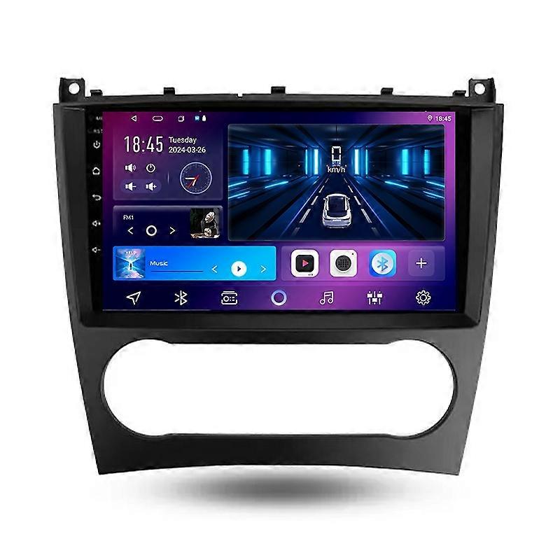 For Benz C Class W203 W209 C180 C200 2004-2011 Car Radio Video Player WIFI Navigation GPS
