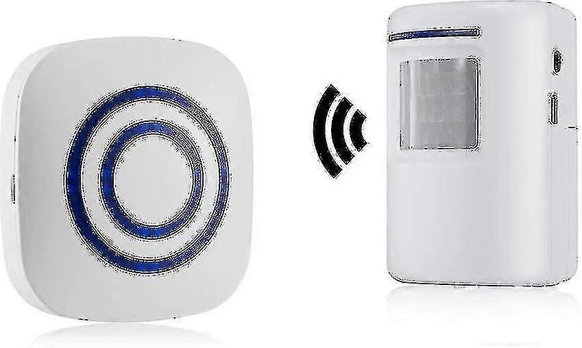 Passage Alarm, Shop Bell, Wireless Alarm System With Motion Detector